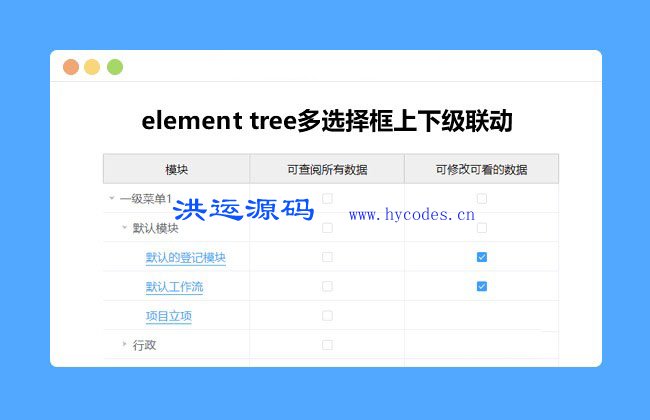 element.js多选择框上下级联动插件